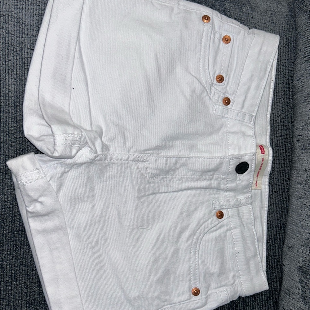 Levi’s little girl shorts girlfriend shorty shorts